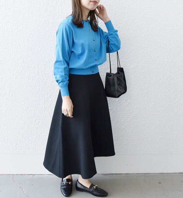 SHIPS any「SHIPS any:〈UVカット〉ジャージー イレヘム スカート」|スカート|