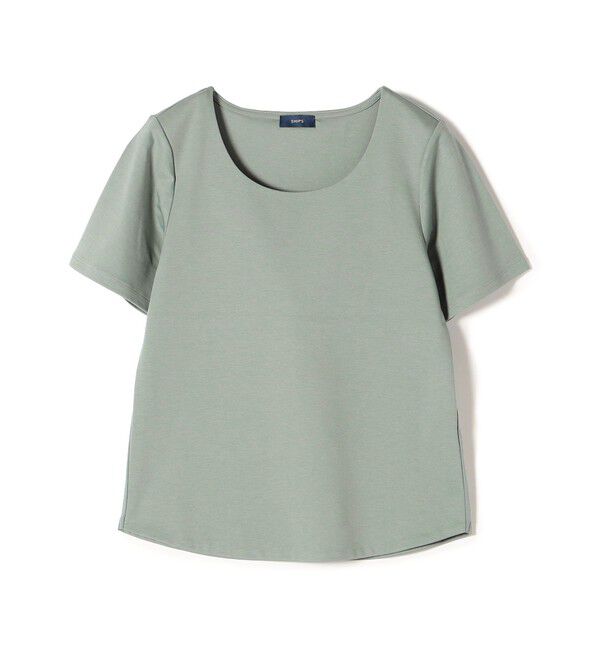 SHIPS for women「〈手洗い可能〉綿 SORONA クルーネック TEE◇」|Tシャツ・カットソー|