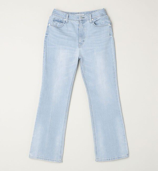 quaranciel「quaranciel:〈洗濯機可能〉セミフレア デニム パンツ」|デニム|