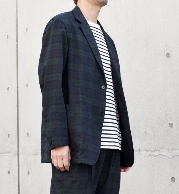 SHIPS any「SHIPS any: 〈接触冷感・遮熱等〉ハイブリッドリネン ジャケット (セットアップ対応)」|テーラードジャケット|