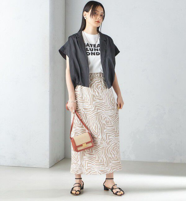 SHIPS for women「〈手洗い可能〉リネン ラペル デザイン 羽織 シャツ ◇」|シャツ・ブラウス|