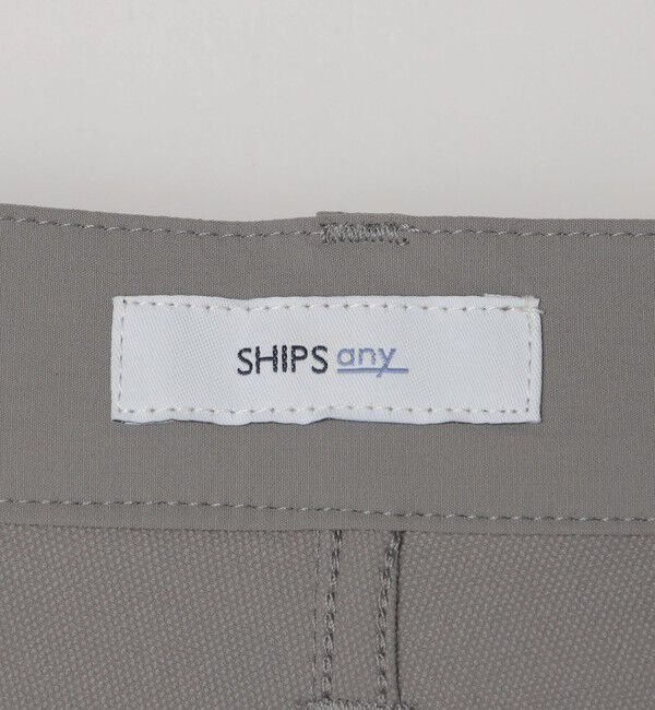 SHIPS any「SHIPS any:〈洗濯機可能/撥水〉4WAYストレッチ スリム テーパード テック チノ パンツ◇」|チノ|