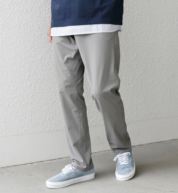 SHIPS any「SHIPS any:〈洗濯機可能/撥水〉4WAYストレッチ スリム テーパード テック チノ パンツ◇」|チノ|