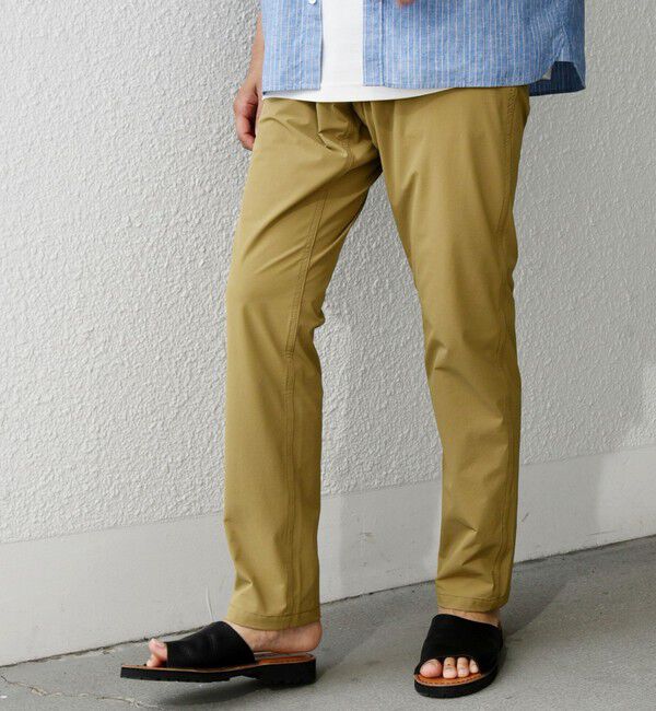 SHIPS any「SHIPS any:〈洗濯機可能/撥水〉4WAYストレッチ スリム テーパード テック チノ パンツ◇」|チノ|