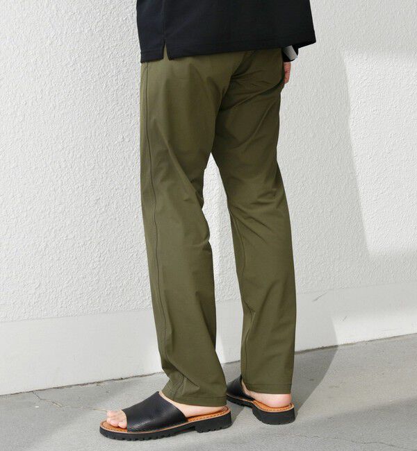 SHIPS any「SHIPS any:〈洗濯機可能/撥水〉4WAYストレッチ スリム テーパード テック チノ パンツ◇」|チノ|