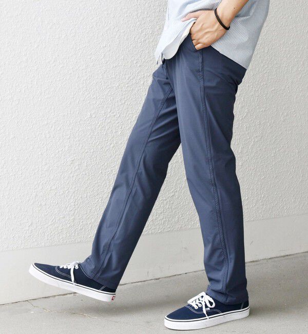 SHIPS any「SHIPS any:〈洗濯機可能/撥水〉4WAYストレッチ スリム テーパード テック チノ パンツ◇」|チノ|