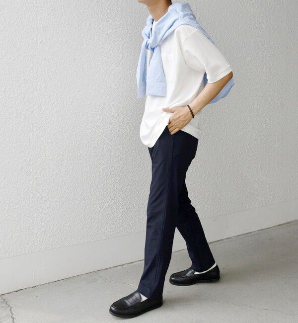 SHIPS any「SHIPS any:〈洗濯機可能/撥水〉4WAYストレッチ スリム テーパード テック チノ パンツ◇」|チノ|