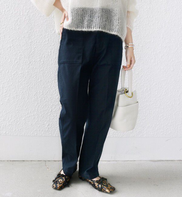 SHIPS for women「〈洗濯機可能〉ミリタリー ベイカー パンツ」|その他|