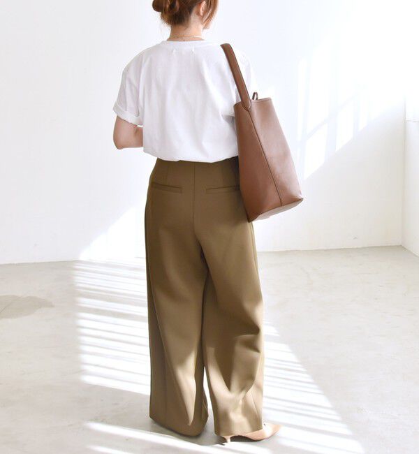 quaranciel「ANGE IN DISGUISE:〈手洗い可能〉コットン フォト & ロゴ TEE」|Tシャツ・カットソー|