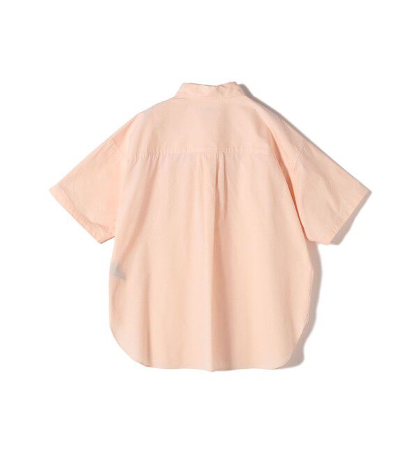 SHIPS for women「〈洗濯機可能〉オックス 刺繍 ショート スリーブ シャツ」|シャツ・ブラウス|