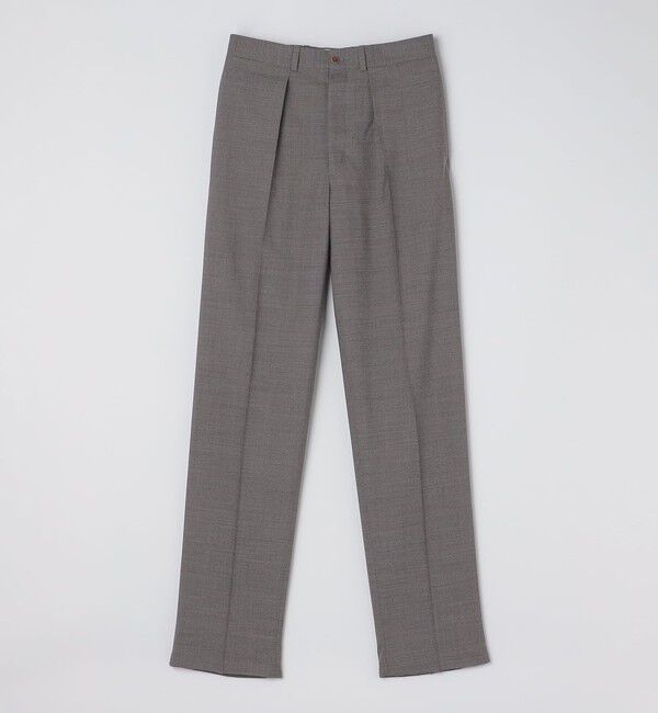 SHIPS「BERNARD ZINS: WALLIS トロピカル ソリッド スラックス」|スラックス|