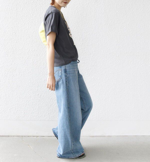 SHIPS for women「【WEB限定】モチーフ 刺繍 プリント TEE」|Tシャツ・カットソー|