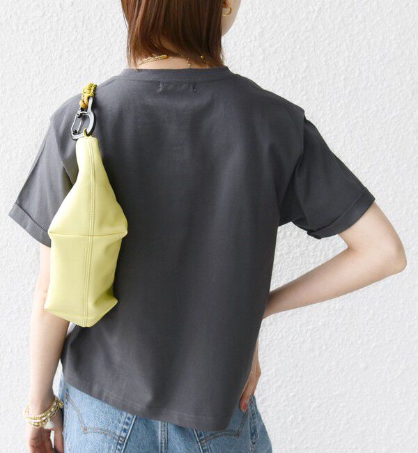 SHIPS for women「【WEB限定】モチーフ 刺繍 プリント TEE」|Tシャツ・カットソー|