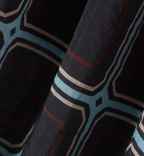 SHIPS for women「【SHIPS別注】UHURU:〈手洗い可能〉シアープリント ギャザー スカート」|スカート|