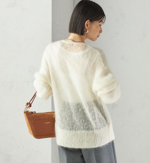 SHIPS for women「モヘヤ クルーネック カーディガン」|カーディガン|