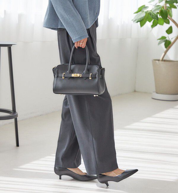 SHIPS for women「【SHIPS別注】MILOS: 金具付き ベルト トート S」|トートバッグ|