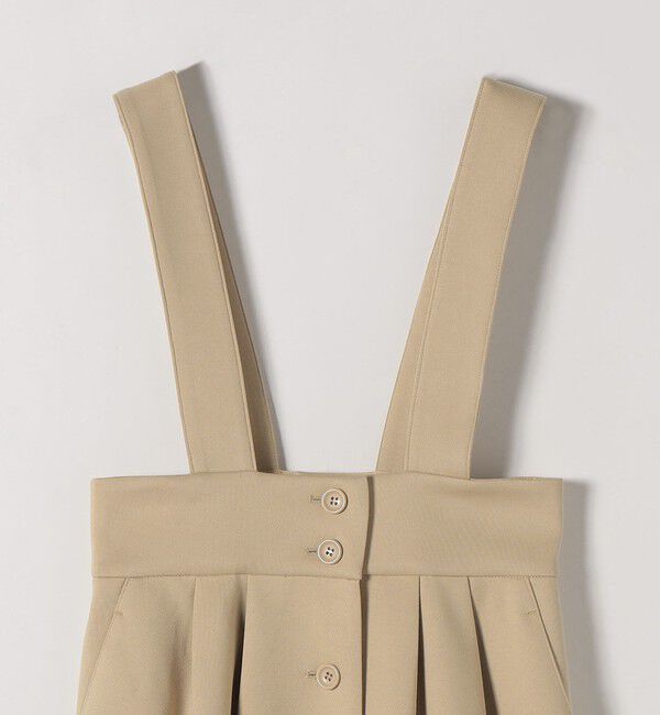 SHIPS any「SHIPS any:〈洗濯機可能〉ジャージー ハイウエスト Iライン ジャンパースカート」|ジャンパースカート|