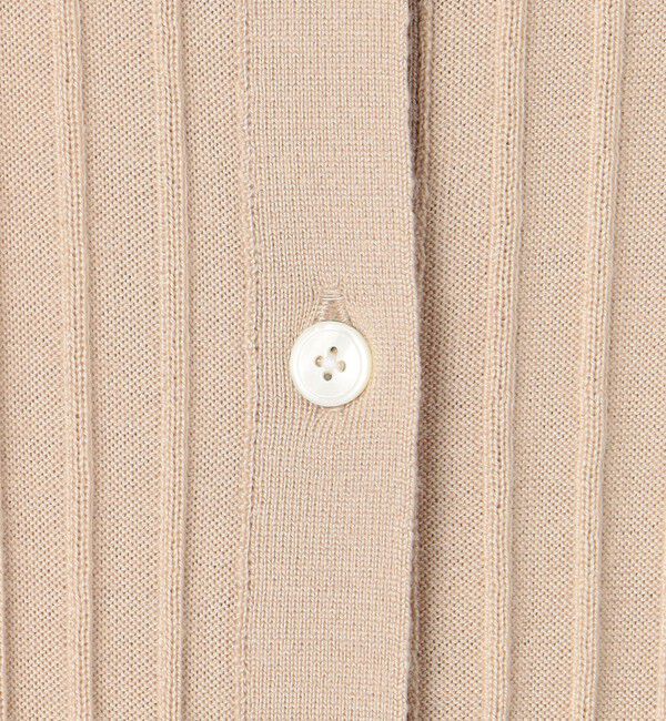 TOMORROWLAND collection「カシミヤシルクリブ クルーネックカーディガン」|カーディガン|