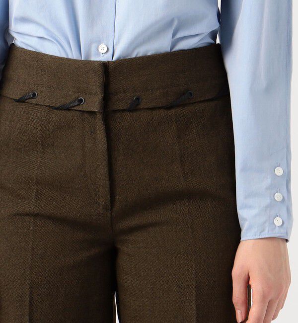 DES PRES「コットンリネンキャンバス センタープレスパンツ」|その他|