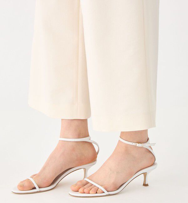 Ballsey「リネンレーヨンストレッチ タックストレートパンツ」|その他|