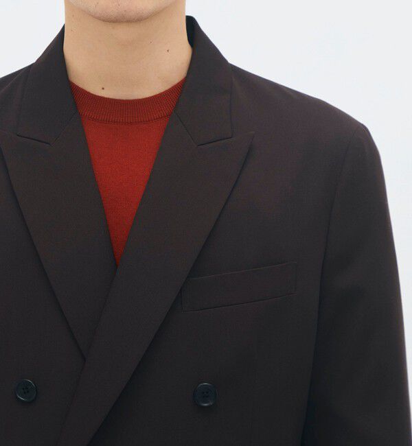 CABaN「CABaN ライトウールギャバジン ダブルブレストジャケット」|テーラードジャケット|