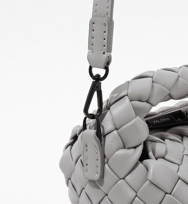 TOMORROWLAND GOODS「FALORNI レザー イントレチャート ショルダーバッグ」|ハンドバッグ|