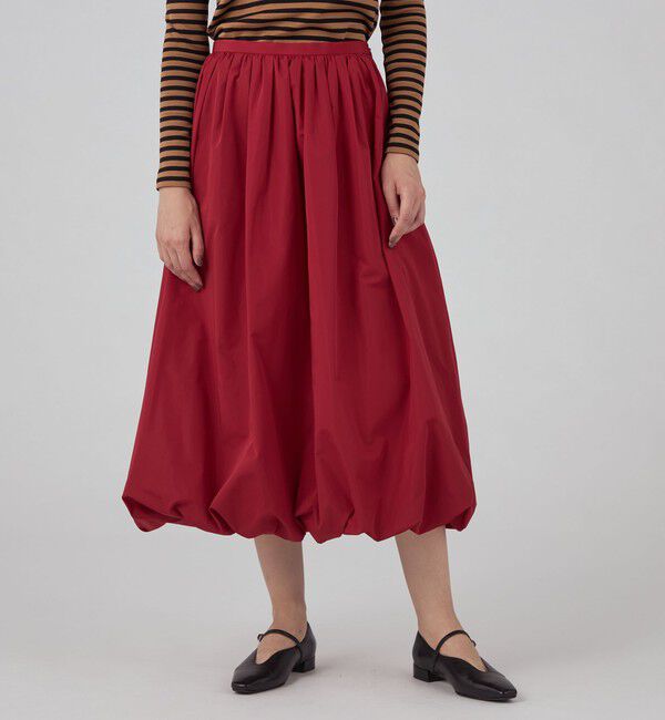 TOMORROWLAND collection「ポリステルシルクタフタ バルーンスカート」|スカート|