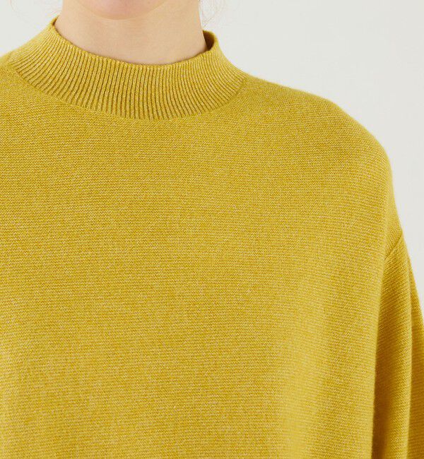 GALERIE VIE「カシミヤコットン ビルドネックプルオーバー」|ニット・セーター|