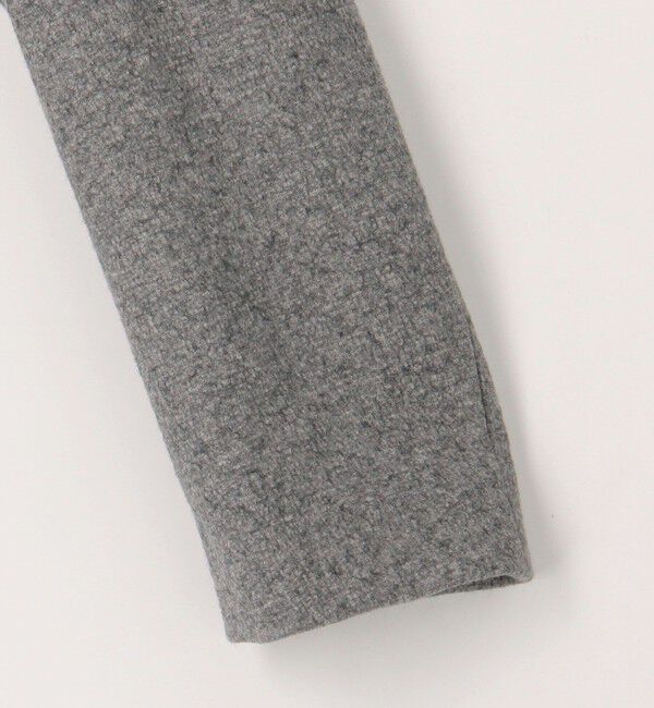 CABaN「CABaN ウールコットンダブルフェイス カラーレスジャケット」|ノーカラーコート|