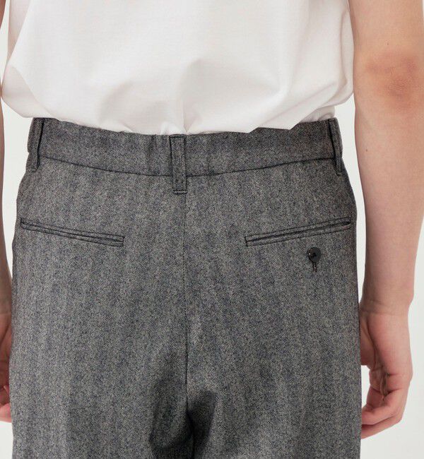 GALERIE VIE「ライトフラノストレッチ タックイージーパンツ」|その他|