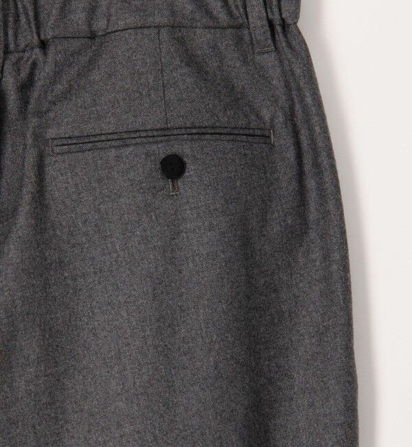 GALERIE VIE「ライトフラノストレッチ タックイージーパンツ」|その他|