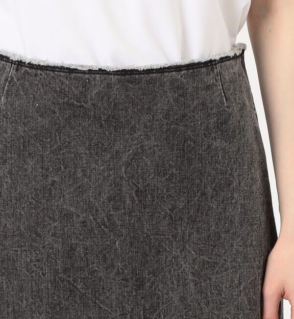 Edition「ガーメントウォッシュ ロングスカート」|スカート|