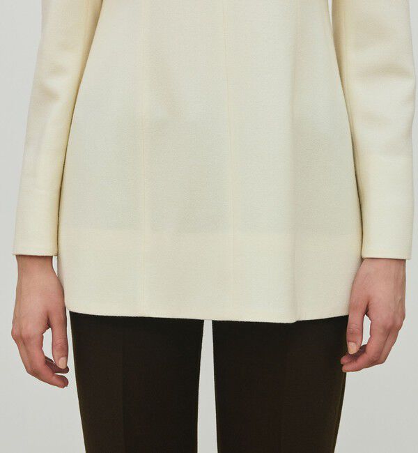 DES PRES「ウールジョーゼット プルオーバーブラウス」|シャツ・ブラウス|