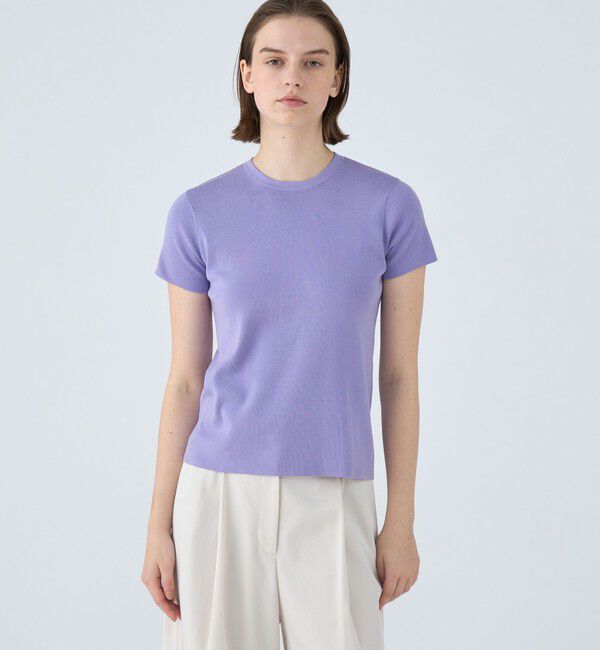 Ballsey「ハイゲージコットン クルーネックプルオーバー」|ニット・セーター|