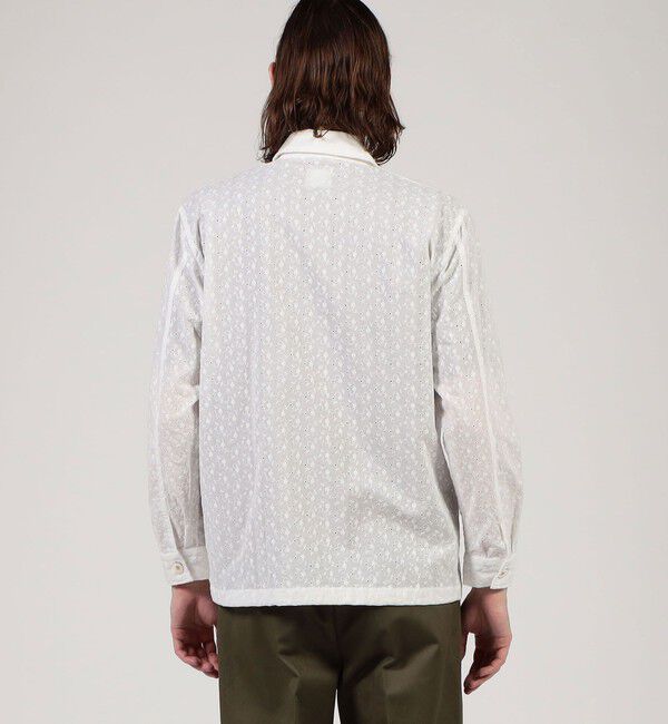 TOMORROWLAND MENS「【別注】GUY ROVER エンブロイダリー オーバーシャツ」|ブルゾン・スタジャン|