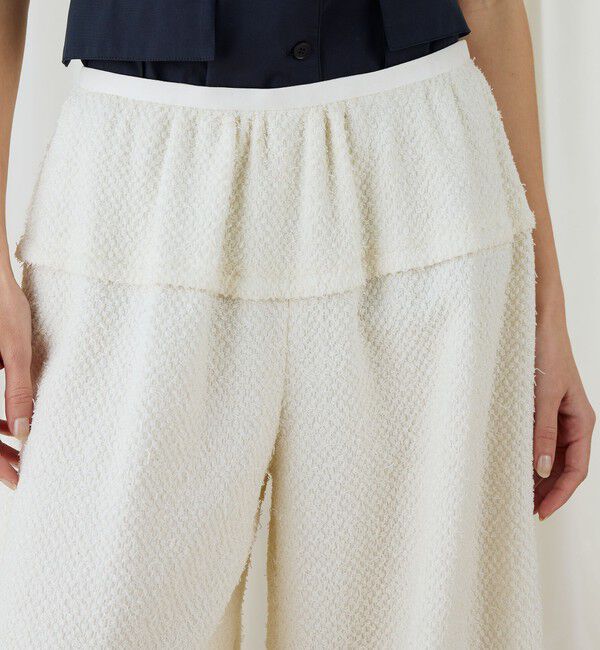 DES PRES「ツイストヤーンツイード ボリュームパンツ」|その他|