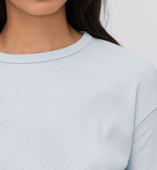 BACCA「ハイツイストレース コットンロングプルオーバー」|Tシャツ・カットソー|