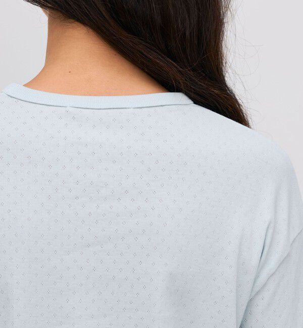 BACCA「ハイツイストレース コットンロングプルオーバー」|Tシャツ・カットソー|