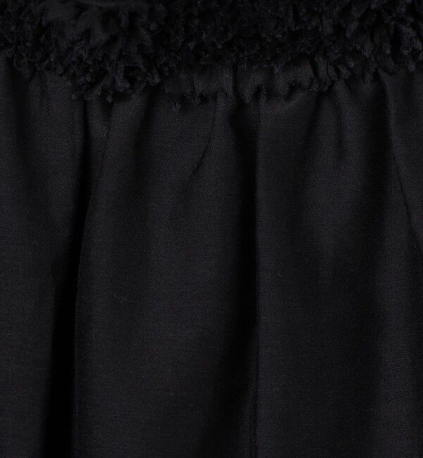 TOMORROWLAND collection「コットンシルクローン フレンチスリーブブラウス」|シャツ・ブラウス|