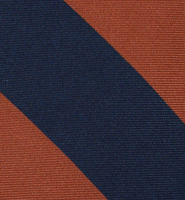 TOMORROWLAND GOODS「ERRICO FORMICOLA シルクプリント レジメンタルストライプ ネクタイ」|ネクタイ・蝶ネクタイ|