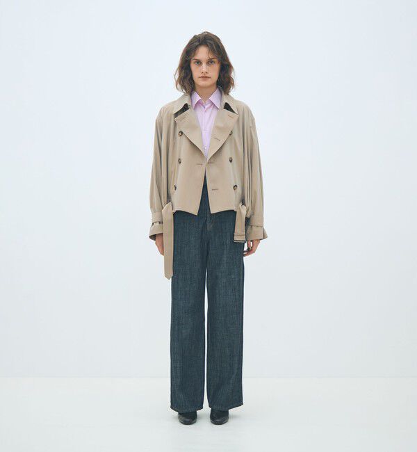 MACPHEE「コットンナイロンシャンブレー ブルゾン」|ブルゾン・スタジャン|