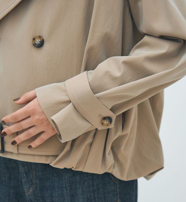 MACPHEE「コットンナイロンシャンブレー ブルゾン」|ブルゾン・スタジャン|