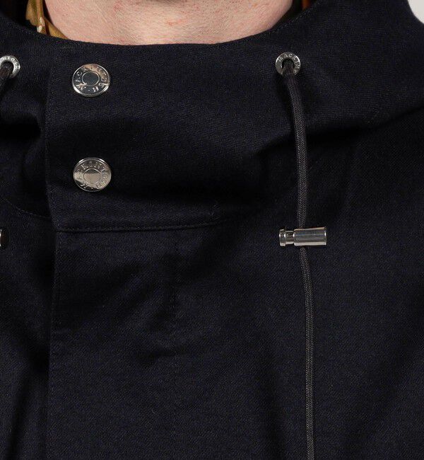 TOMORROWLAND MENS「【別注】MACKINTOSH GRANISH ウールボンディング フーデッドコート」|ミリタリー・モッズコート|