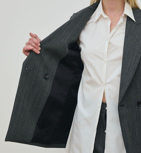 DES PRES「シェトランドへリンボーン テーラードジャケット」|テーラードジャケット|
