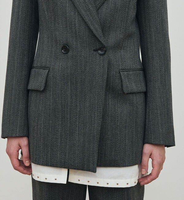 DES PRES「シェトランドへリンボーン テーラードジャケット」|テーラードジャケット|