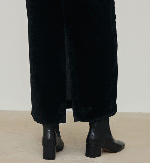 DES PRES「ダイアモンドゲージエンブロイダリー マキシスカート」|タイト|