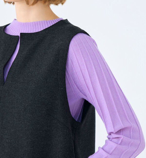 Ballsey「ミックスミルドジャージー コクーンライクワンピース」|ワンピース|