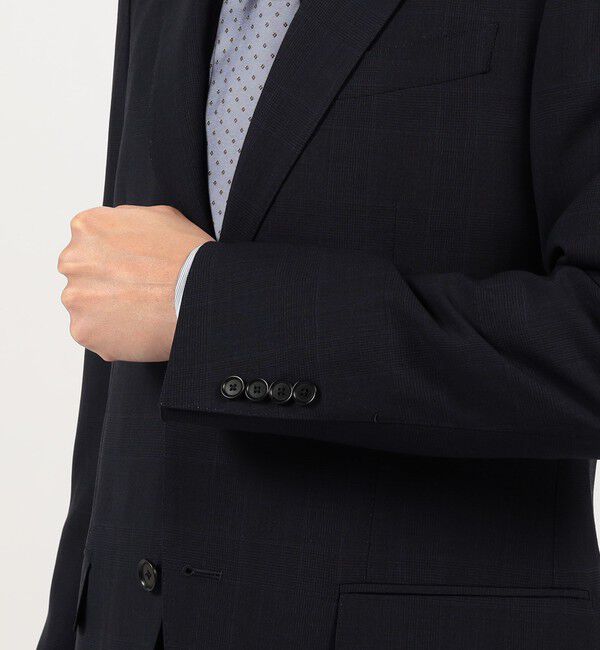 TOMORROWLAND MENS「Super130'sウール シングルブレステッド2Bジャケット DRAGO SWING」|テーラードジャケット|