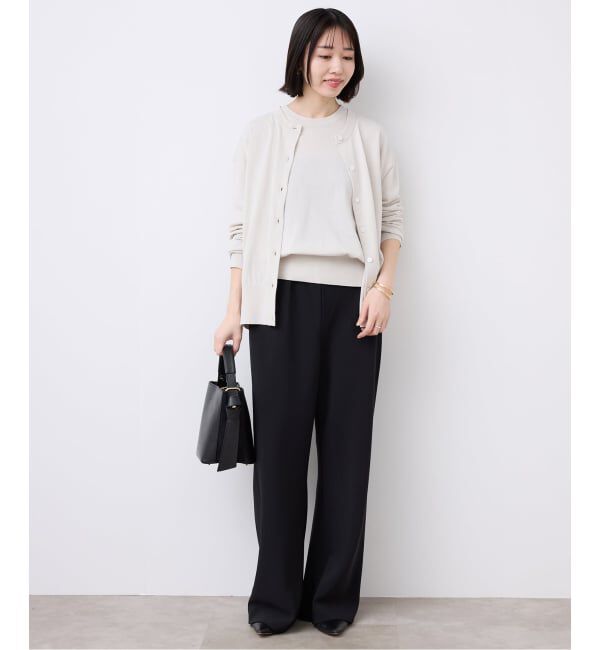 SLOBE IENA「《WEBのみ4サイズ展開/WEB限定カラー有り》DOUBLECLOTHパンツ」|その他|