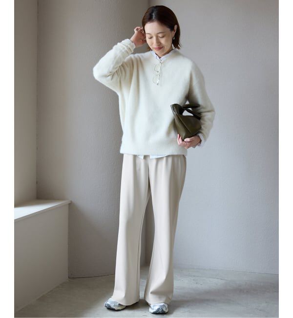 SLOBE IENA「《WEBのみ4サイズ展開/WEB限定カラー有り》DOUBLECLOTHパンツ」|その他|